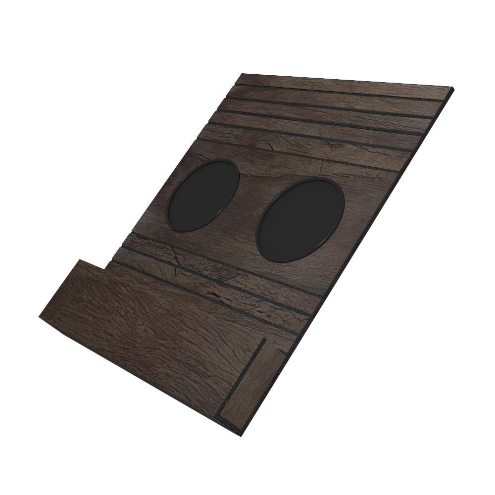 Esteira Bandeja Com Suporte Para Copos e Controle Para Sofá MDF Tabaco G20 - Gran Belo em Oferta na Shopee