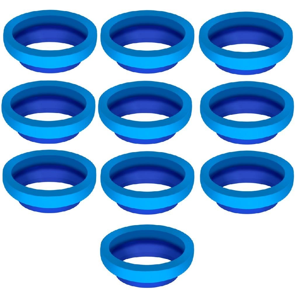 Anel Vedação com guia para vaso sanitário roco kit 10 PC