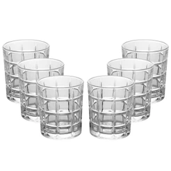 6 Copos Wolff Brooklyn para Whisky de Cristal 320ml