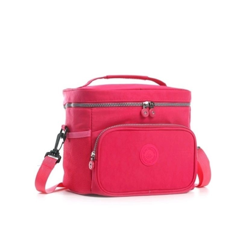 Bolsa Térmica Quadrado de Mão com Alça Ajustável Lancheira para Marmita em Tecido Imper...