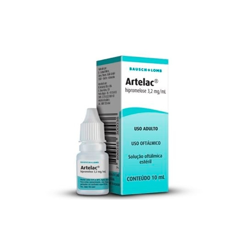 Artelac 3,2mg + 0,1mg Solucao Oftalmica 10ml em Oferta na Shopee