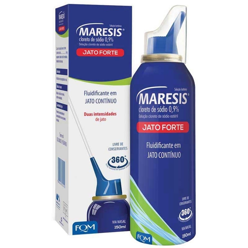 Maresis Jato Forte Spray Nasal Jato Continuo 0,9% 150 ml em Oferta na Shopee