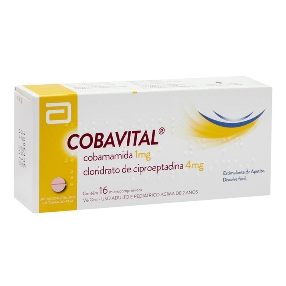 Cobavital 1mg + 4mg 16 Comprimidos - Health