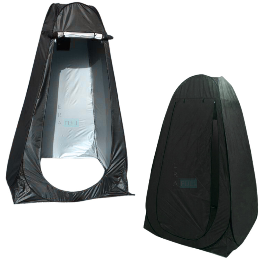 Barraca Pop Up 1,90m Trocador Portátil Camping Pesca Trilha Tenda Estufa Banheiro Pampa Praia Viagem