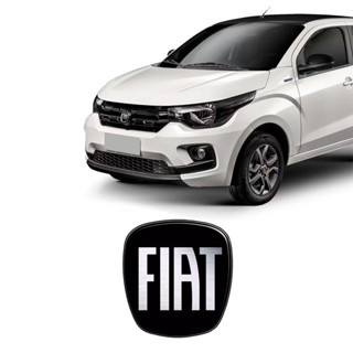 Emblema Fiat Mobi 2016/2022- Black Piano - Grade Dianteira em Oferta na Shopee