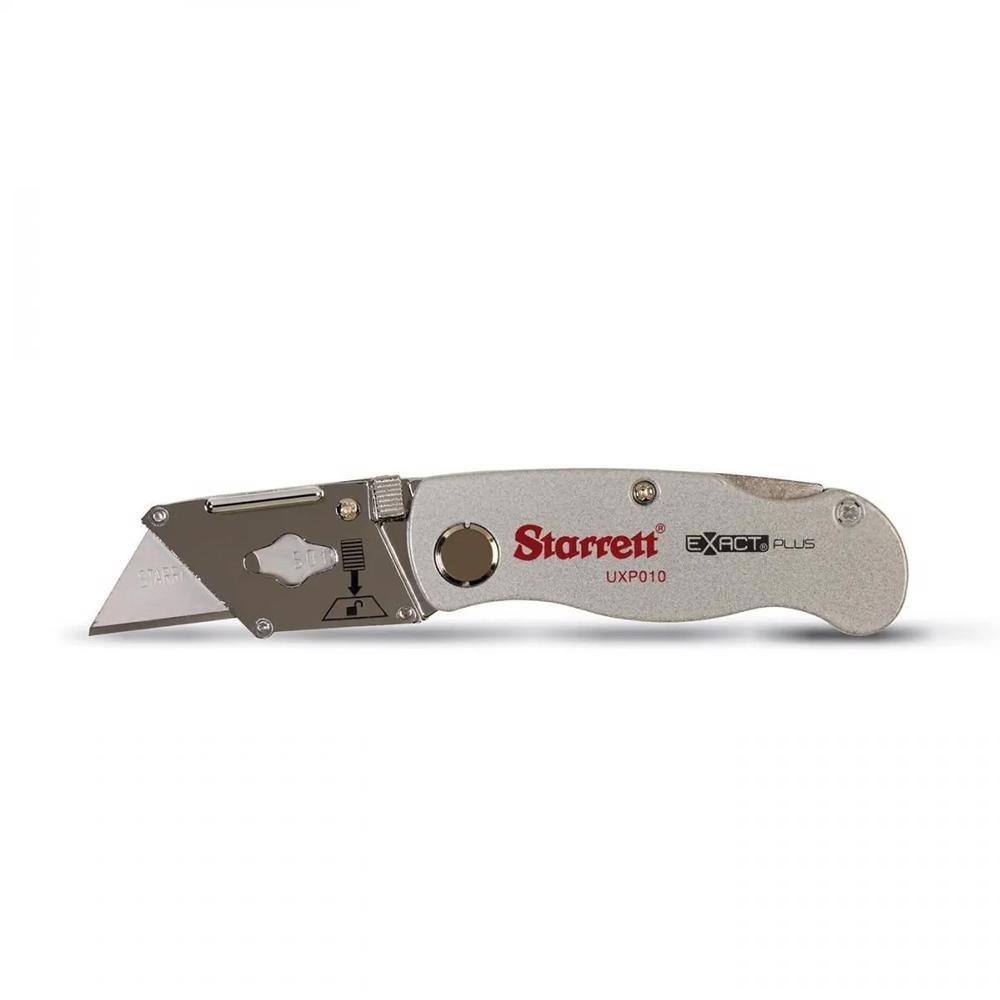 Estilete Série Exact Plus - Lâmina Trapezoidal - Dobrável (KUXPO10-S) - Starrett