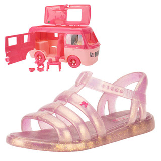 Kit Sandália Infantil Barbie Road Trip E Motorhome Grendene Kids 23071 em Oferta na Shopee