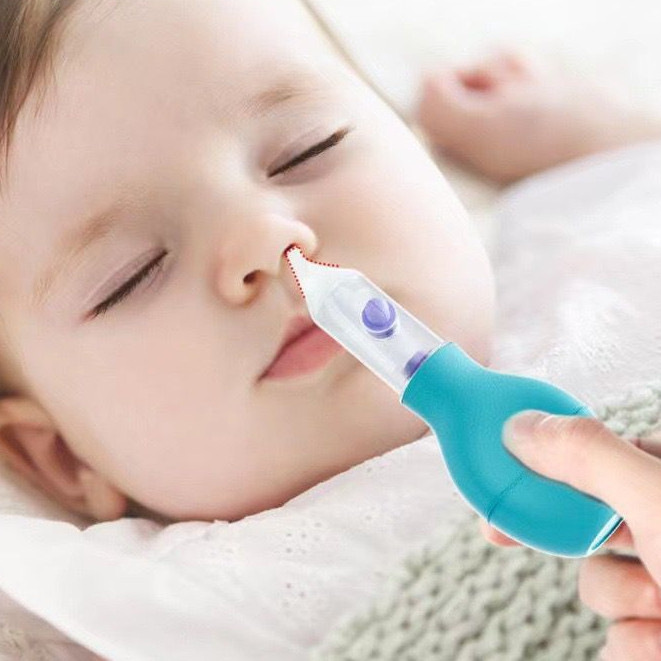 aspirador nasal, limpador de muco nasal para bebês, recém-nascidos e crianças pequenas