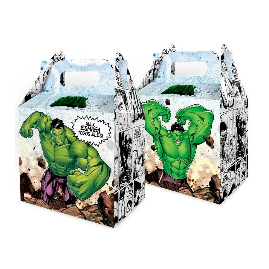 Caixa Surpresa Maleta - Hulk Core - 4 unidades - Regina - Rizzo