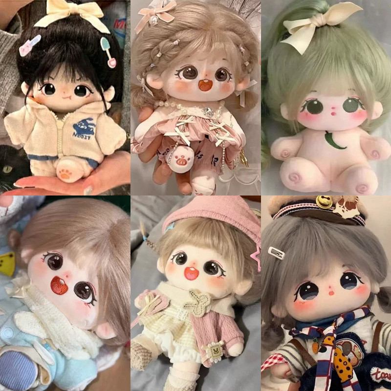 20cm Idol Doll Plush Sakura Monster Cotton Star Dolls Kawaii Bonecas Recheadas Roupas De 20cm Baby Plushies Toys Coleção em Oferta na Shopee