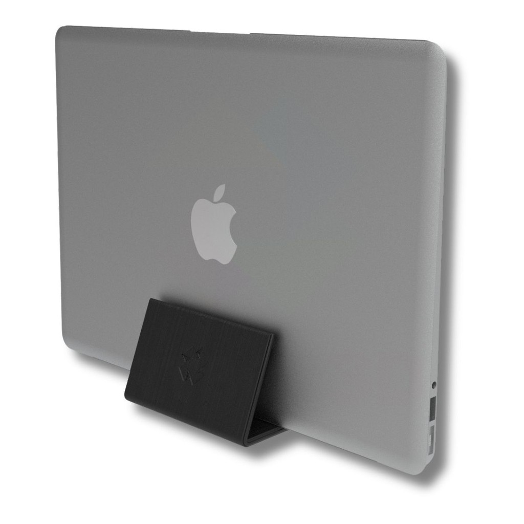 Suporte de Mesa Base para Notebook Fechado Monitor Externo Modelo L16 Espessura de 1,6 cm