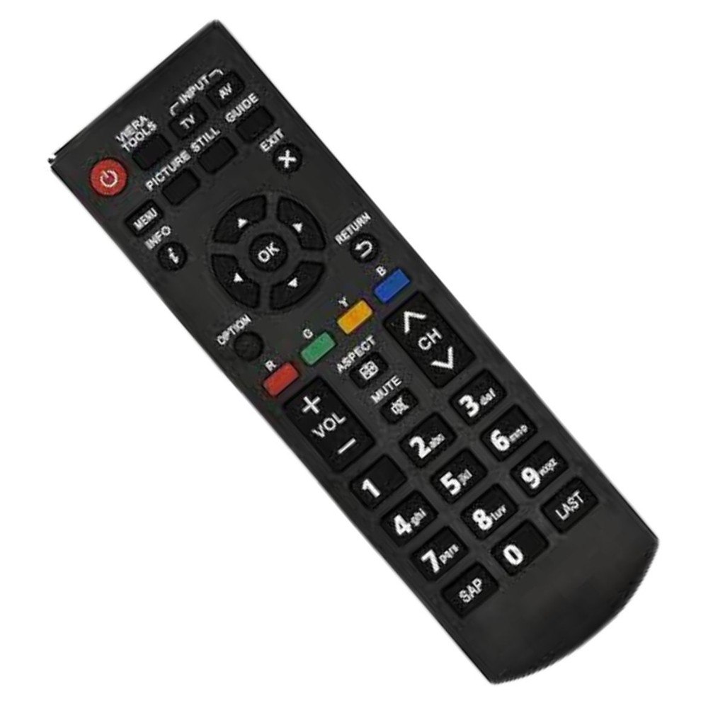 Controle Remoto para Tv Led Lcd Panasonic Viera Tnq2b3901 TC-40D400B TC-32A400B TC-39A400B TC-24A400B TC-50A400B TC-L39B