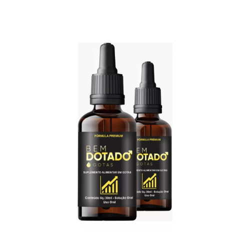 2X Bem Dotado Gotas 30ml - Mais Vigor E Energia