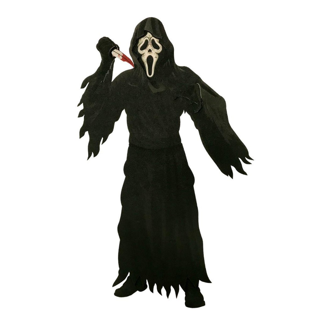 Decoração Halloween Assustadora Painel Pânico Gigante em EVA 3D em Oferta na Shopee