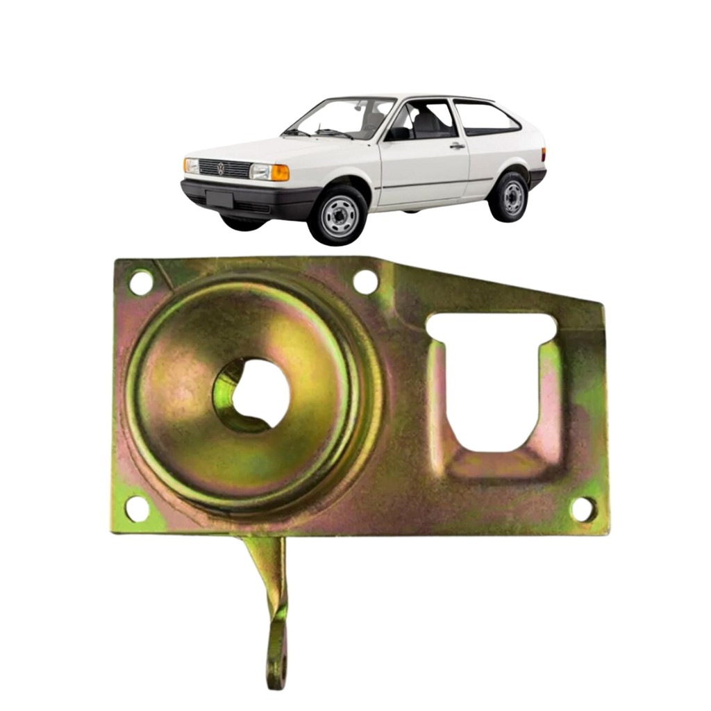 Fechadura Inferior Capô Gol Quadrado 1988 1989 1990 Até 1996 em Oferta na Shopee