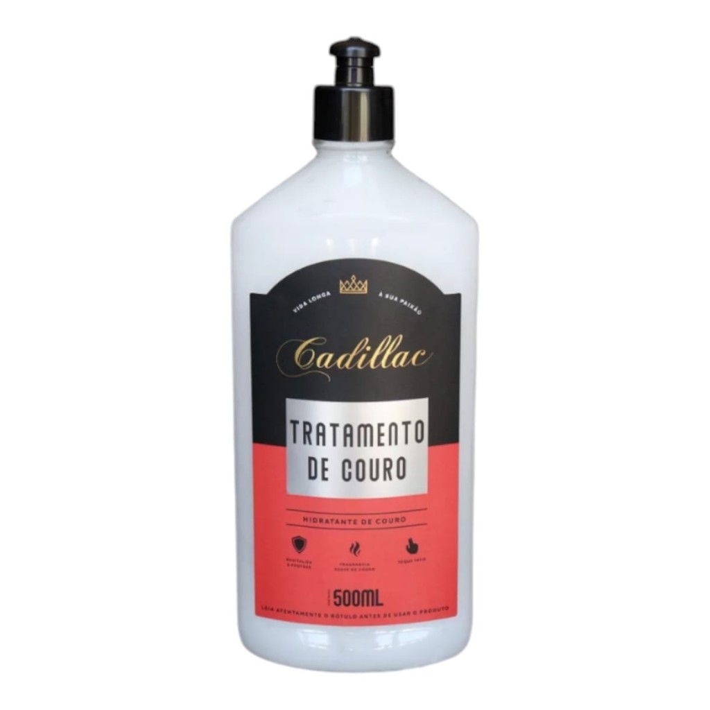 Hidratante De Couro Cadillac Tratamento Para Couro 500ml em Oferta na Shopee