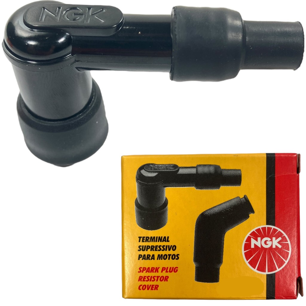 CACHIMBO TERMINAL SUPRESSIVO DE VELA AGRALE SST 13.5 125CC CAXIMBO ORIGINAL NGK