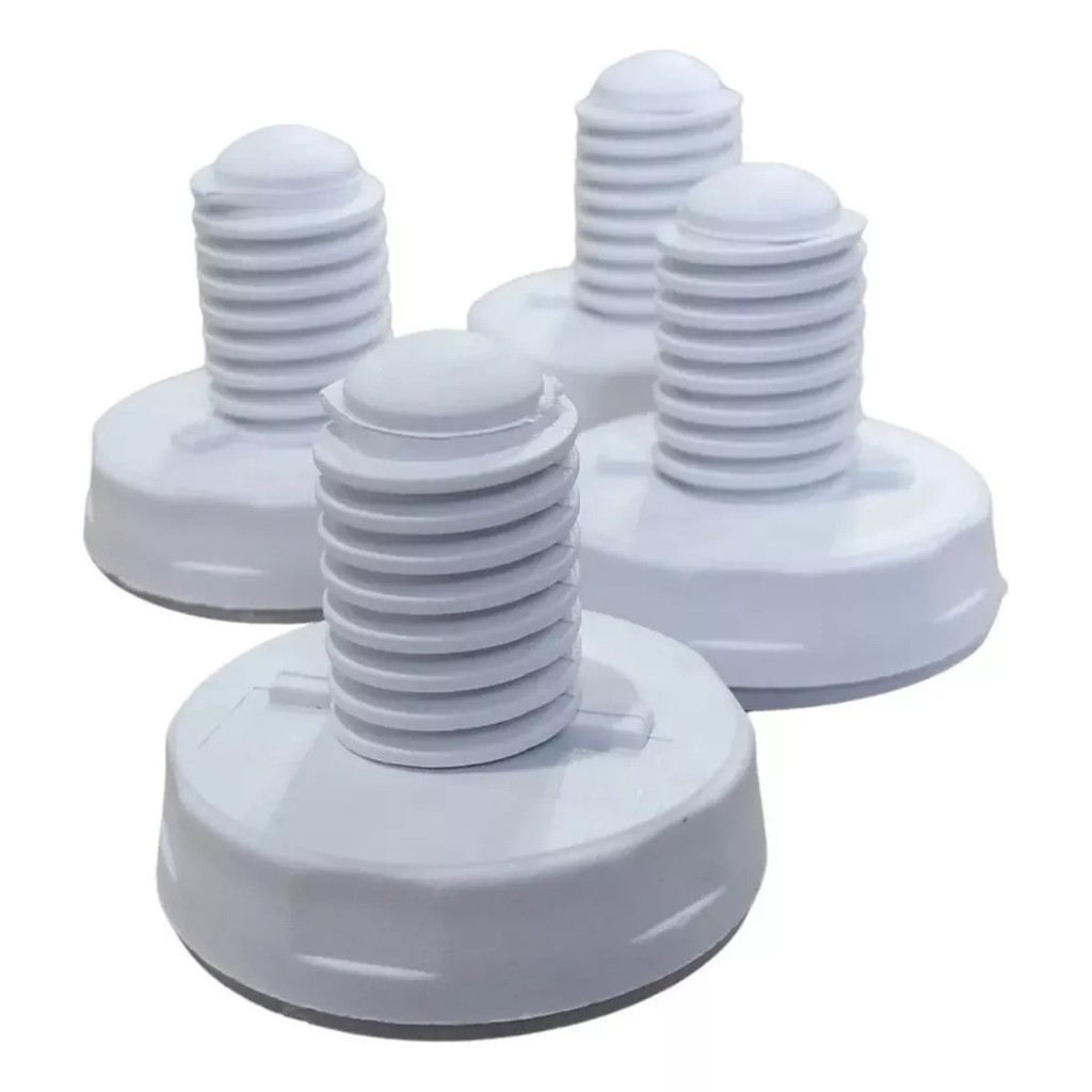 Kit 4 Pés Lavadora Lac13 Lt13b Lac09 Electrolux A99014001