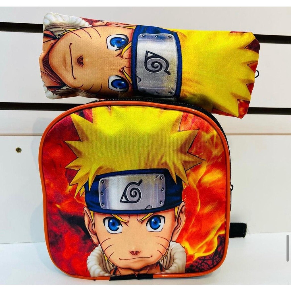 Kit Estojo e Lancheira Lançamento 2023 Para Meninos Volta as Aulas