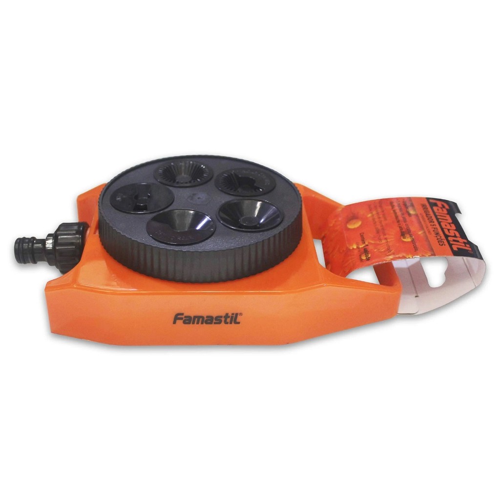 Irrigador de Jardim  5 Funcoes Engate Rapido Famastil - Home & Living