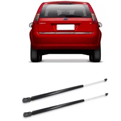 Par Amortecedor de Porta Malas Para Tampa Traseira Fiesta Hatch 2003 2004 2005 2006 2007 2008 2009 2010 2011 2012 2013