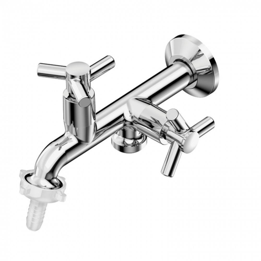 Torneira Para Tanque E Máquina De Lavar De Parede One Cromada Celite em Oferta na Shopee