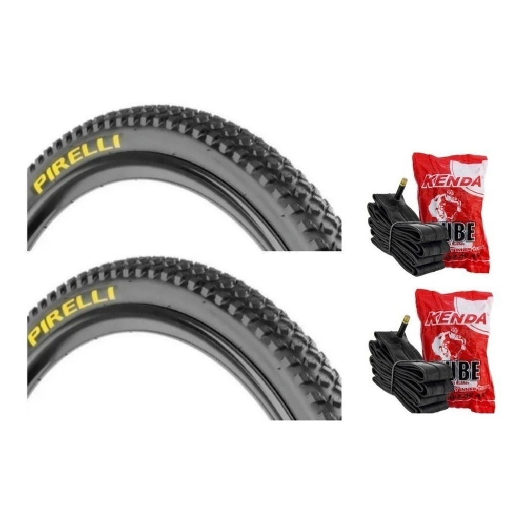 2 Pneu Pirelli Scorpion Mtb Aro 26x2.0 + 2câmara 26 Kenda em Oferta na Shopee