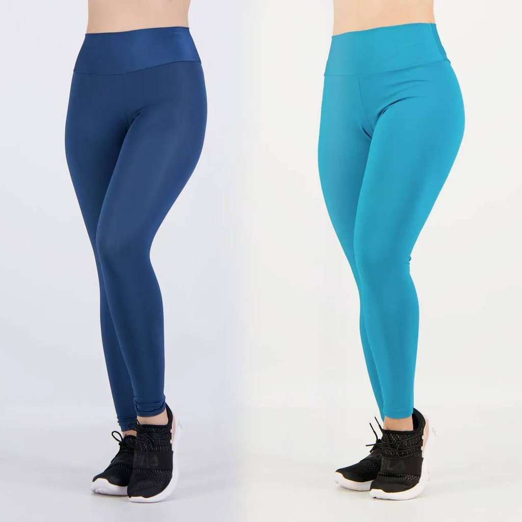 Kit de 2 Calças Legging Area Feminina - Women Clothes