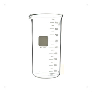 Bequer Forma Alta 1000ml (vidro Alta Resistencia) -esp em Oferta na Shopee