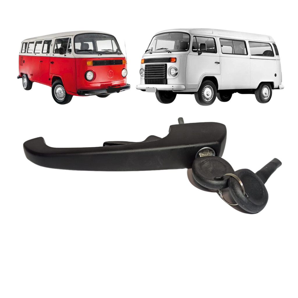 Maçaneta externa porta dianteira Kombi 1975 a 2013 em Oferta na Shopee