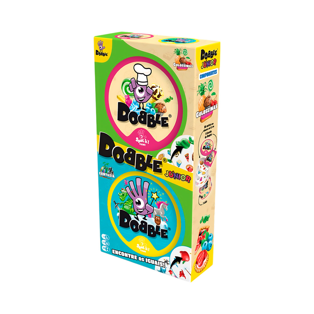 Jogo De Cartas Dobble Junior: Guloseimas & Fantasia