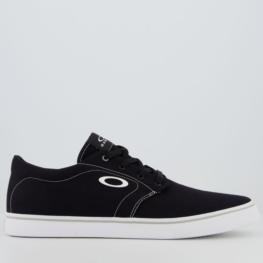 Tênis Oakley Split II Preto e Branco em Oferta na Shopee