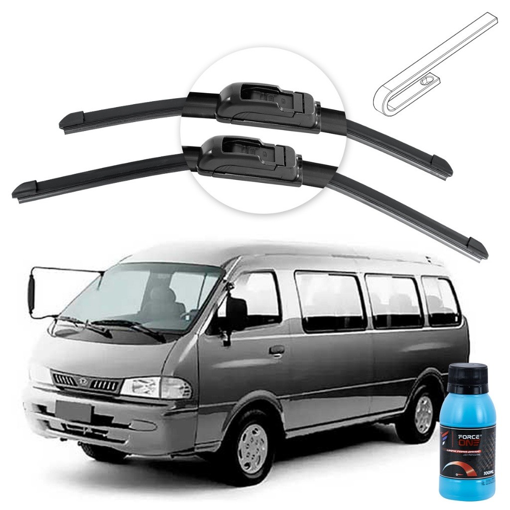 Limpador de Parabrisa Kia Besta ano 99 a 03 Universal