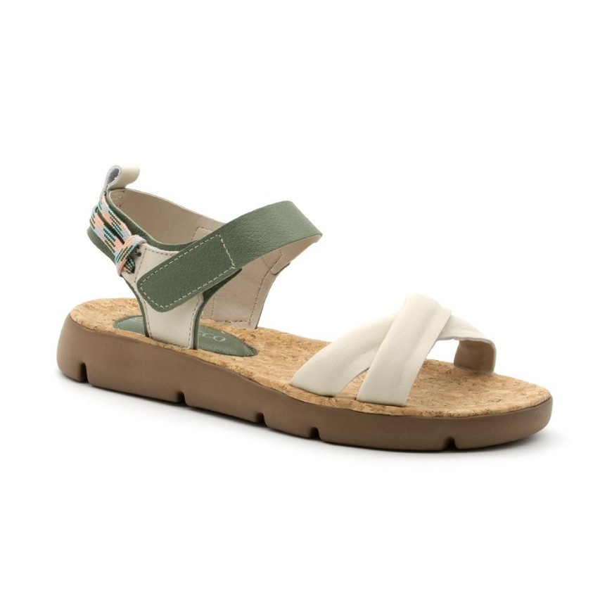 SANDALIA FLATFORM ANDACCO BONNIE EM COURO - 1196