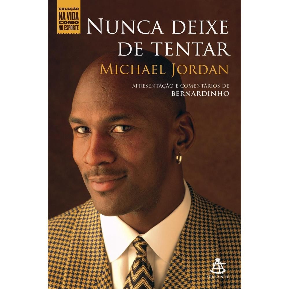 Capa do livro Nunca deixe de tentar
