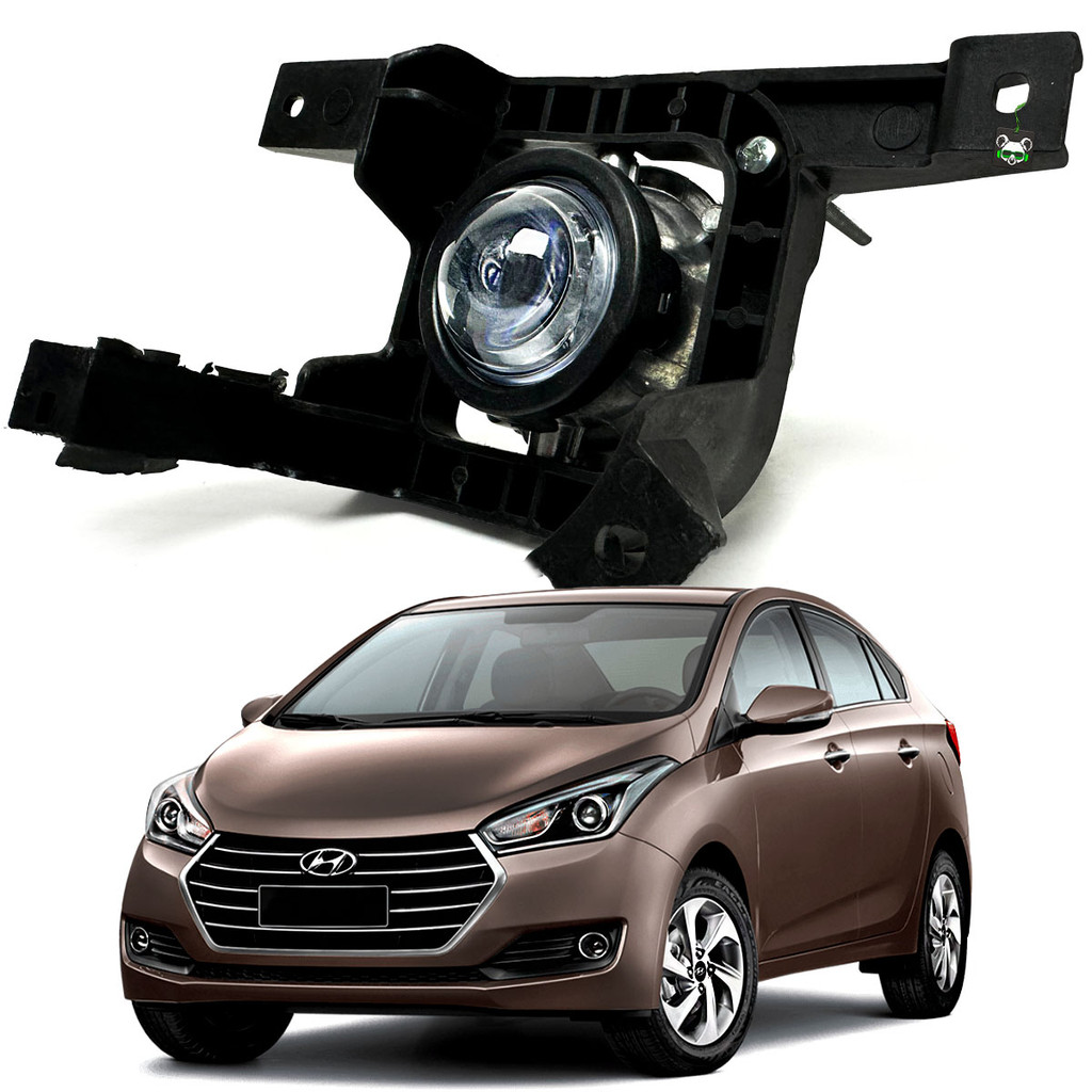 Farol Auxiliar Milha Hyundai Hb20 2016 2017 2018 2019 em Oferta na Shopee