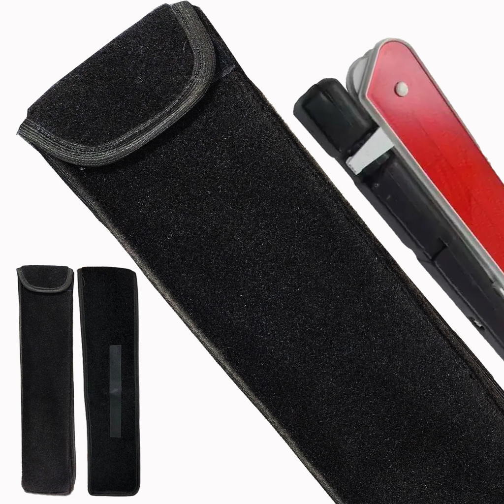 Capa Bolsa porta Triangulo Automotivo em Carpete Preto em Oferta na Shopee