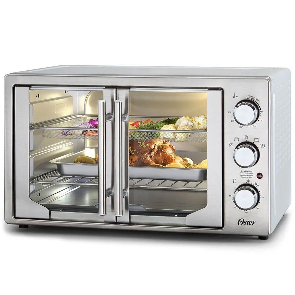 Forno e Fritadeira Sem Óleo Oster 42L French Door 2 Em 1 110V em Oferta na Shopee