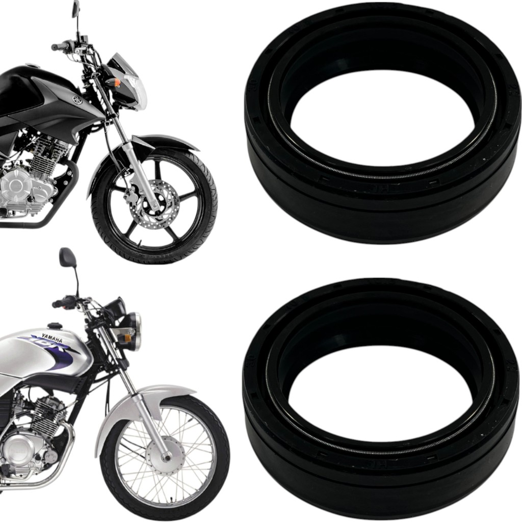 PAR RETENTORES DE  BENGALA GARFO YAMAHA YBR 125 FACTOR E ED K PRO 125i YBR 125
