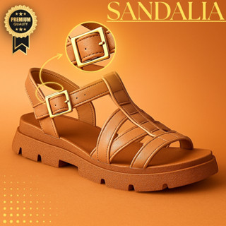 Sandália Plataforma Tratorada Feminina Fisherman Casual Versátil em Oferta na Shopee