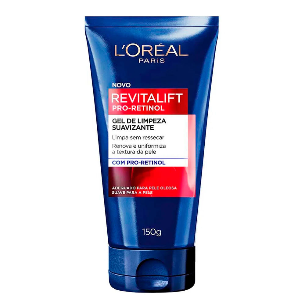 Gel De Limpeza Facial L'Oréal Revitalift Pro Retinol 150g - Beauty