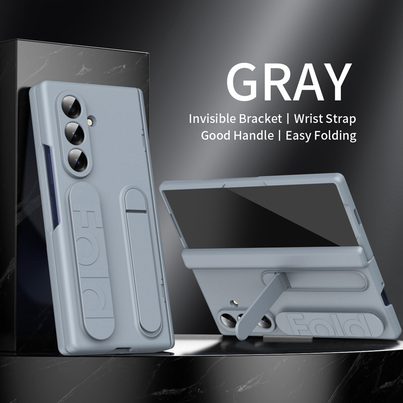 Para Samsung Galaxy Z Fold 7 Caso ELVEV Luxo Sólido PC À Prova De Queda Fosco Se