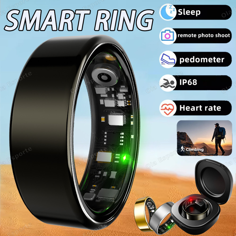 2025 Samsung Galaxy Anel Inteligente Para Homens Mulheres Monitor De Saúde De Oximetria De Freqüência Cardíaca IP68 À Pr