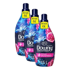 Kit 3 Amaciantes Concentrados Downy Brisa Intenso 1,5L cada