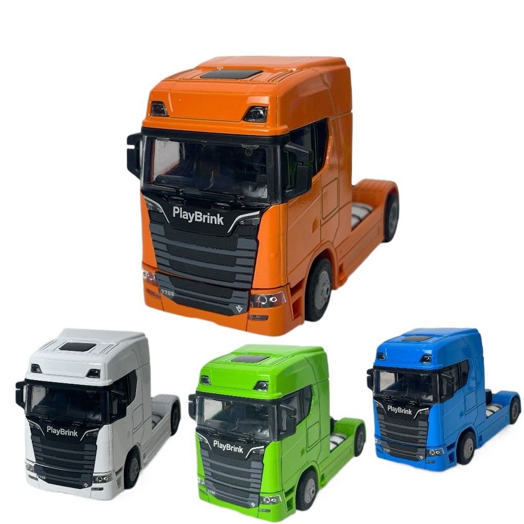 Miniatura Carrinho Colecao Cavalo semelhante estilo Scania V8 RT 30 Welly Escala 1/50 - Envio Imediato