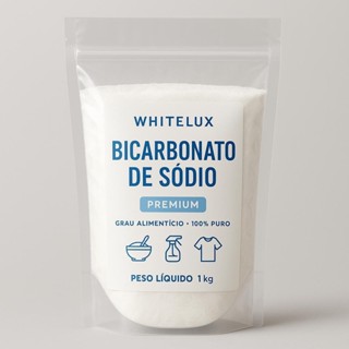 Bicarbonato de Sódio Premium 1kg Grau Alimentício | 100% Puro | Multiuso Limpeza  e Culinária em Oferta na Shopee