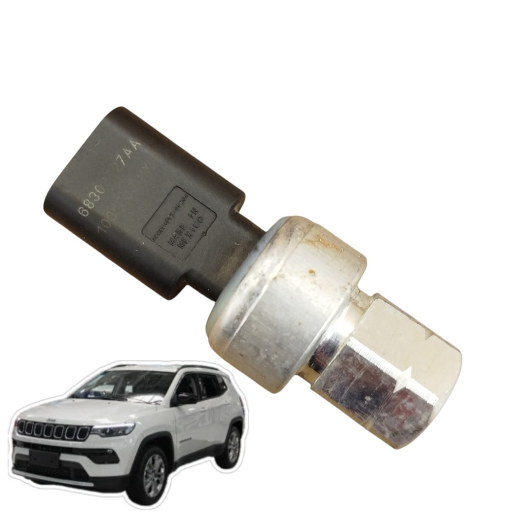 Sensor Pressostato Pressão Do Ar Condicionado Jeep Compass 1.3 Turbo 2022 2023 2024