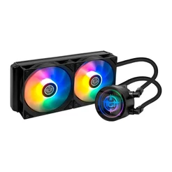 Water Cooler TGT Spartel V2, Rainbow, 240mm, Preto, TGT-SPLV240-BK01