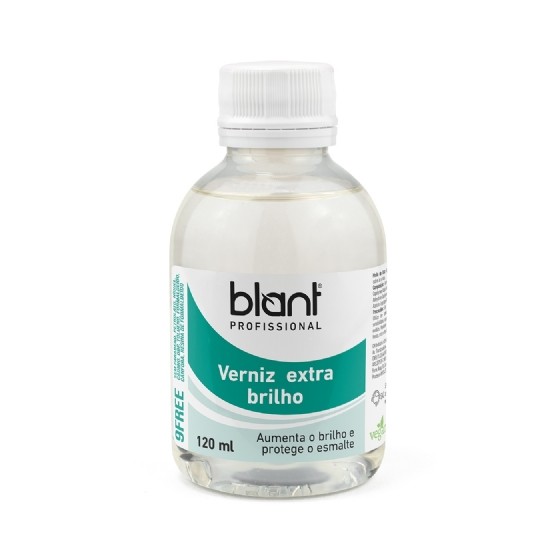 Verniz Extra Brilho 9FREE Blant 120ml – Acabamento Espelhado, Proteção e Secagem Rápida em Oferta na Shopee