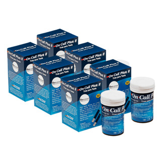 Kit 300 Tiras Teste de Glicose On Call Plus II MedLevensohn Glicemia em Oferta na Shopee